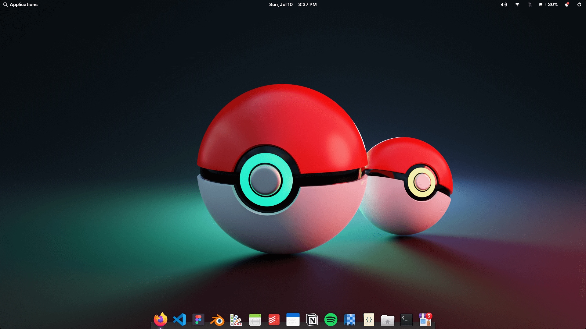 Pokeball Blender Wall